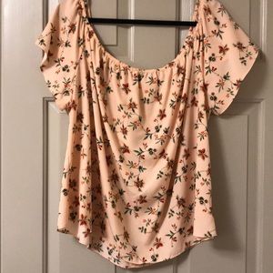Off the shoulder top